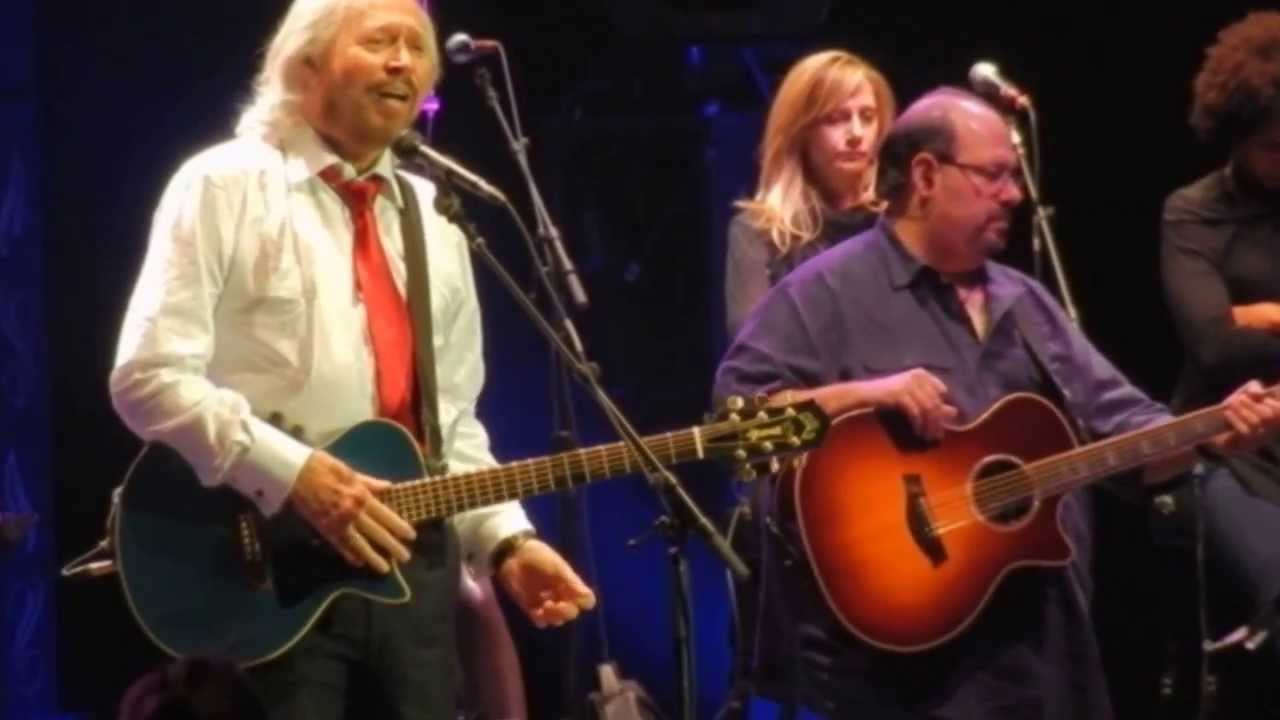 Barry Gibb - First of May - Mythology Tour Soundcheck - O2 Arena London