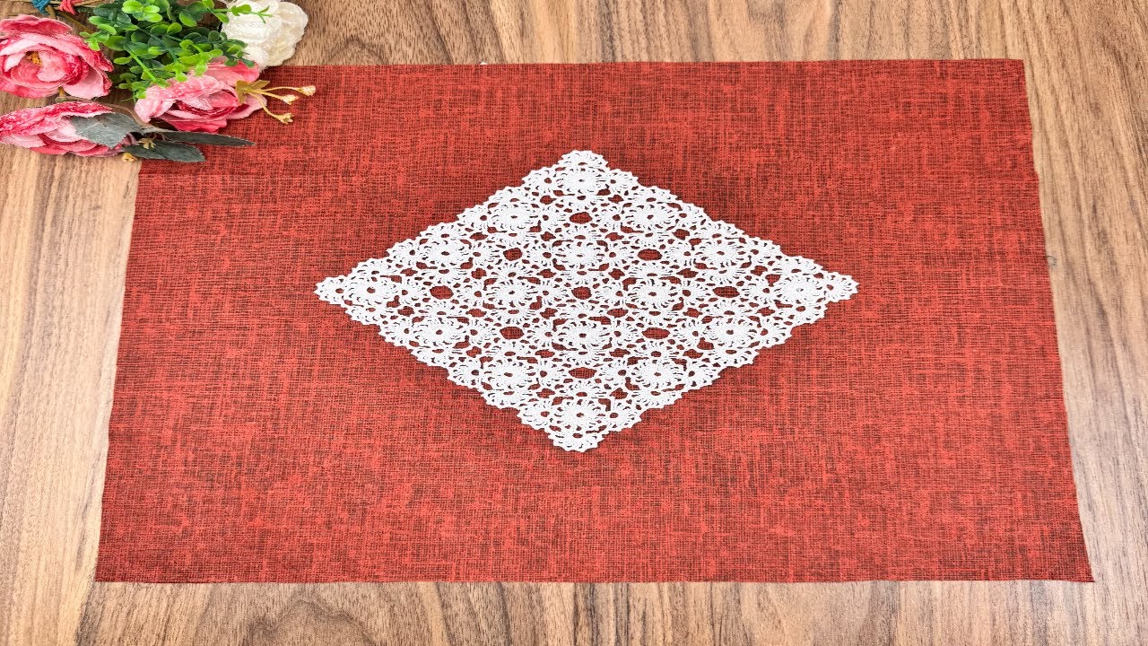 Perfect Recycling Idea with My Mom’s Old Lace 👌