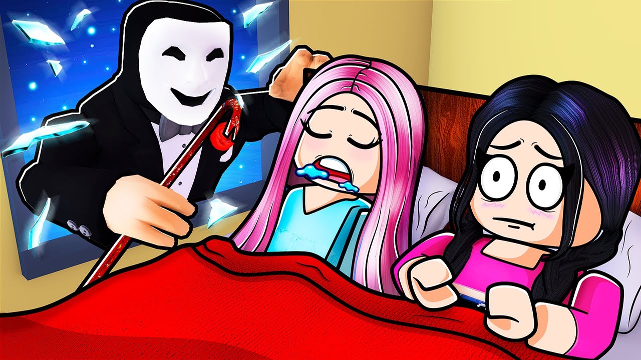 Мы сбежали из игры THE ROBLOX BREAK IN STORY!!