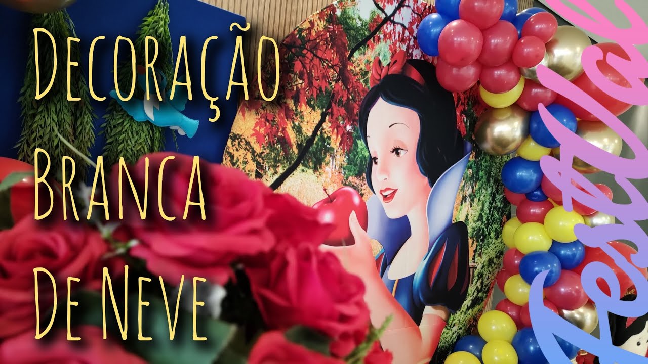 Decoração Branca de Neve