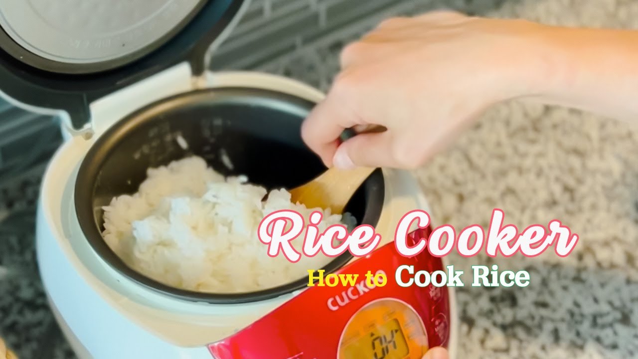 Intro to Korean Rice Cooker: How to cook rice easily, 전기밥솥
