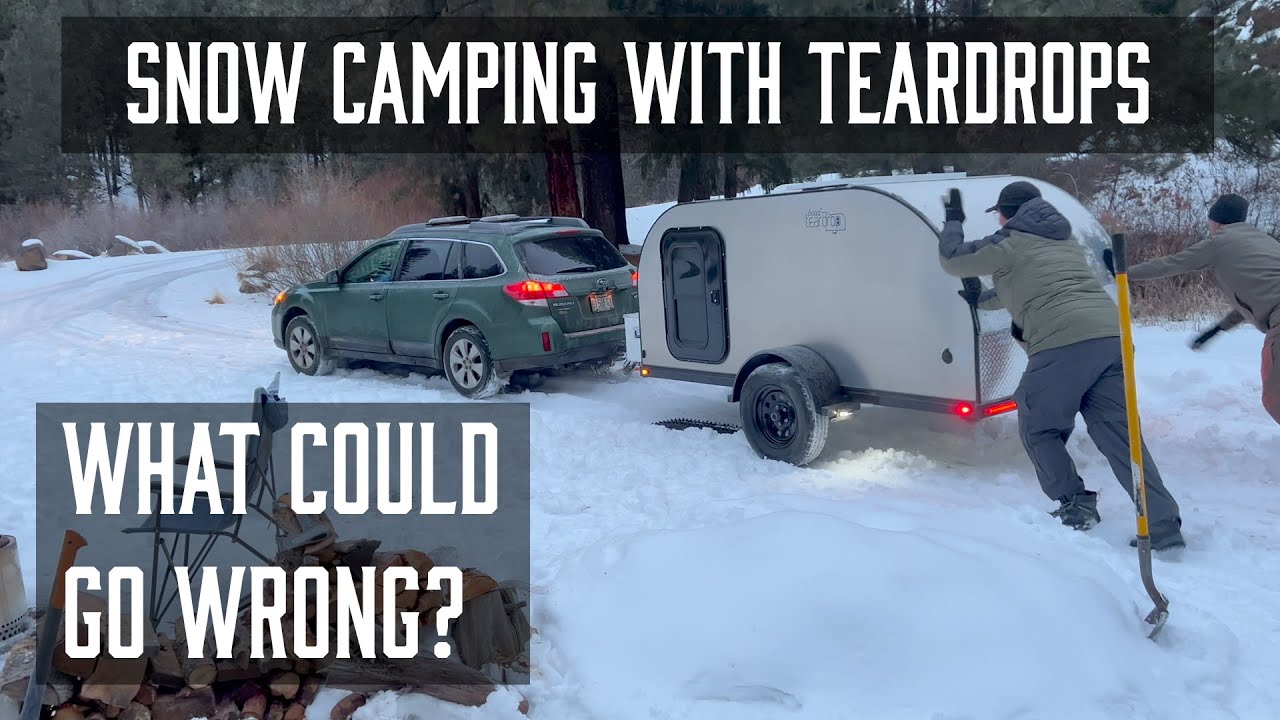 Winter camping guy's trip in the Ochoco Mountains | Central Oregon overlanding in the snow