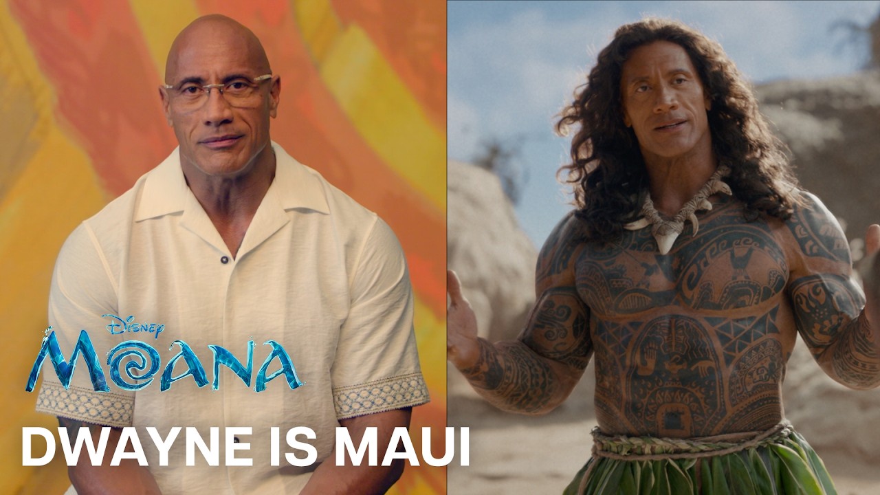 Moana | Dwayne is Maui | In Theaters July 10