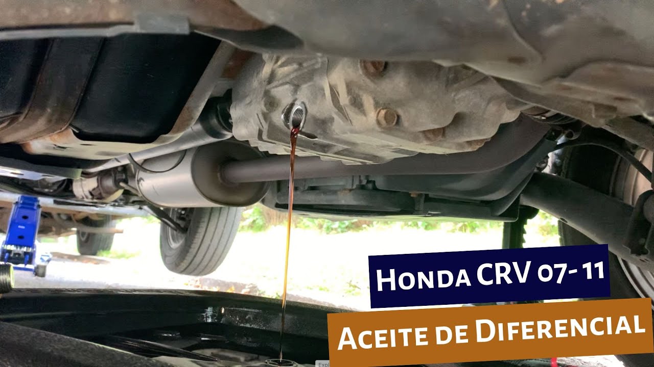 Cambio del Aceite de Diferencial Honda CRV (2007-2011) AWD / 4WD