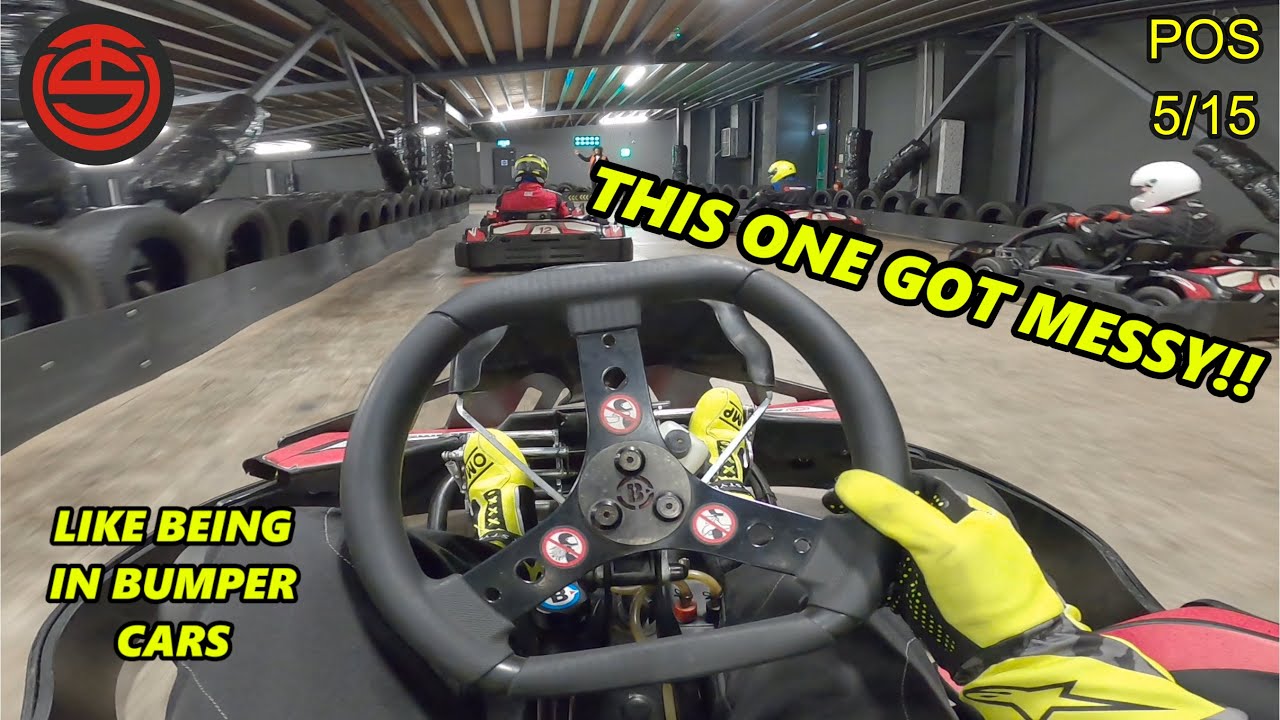 May as well have been in bumper cars - TeamSport Leicester - Members Race - GP2 #teamsport