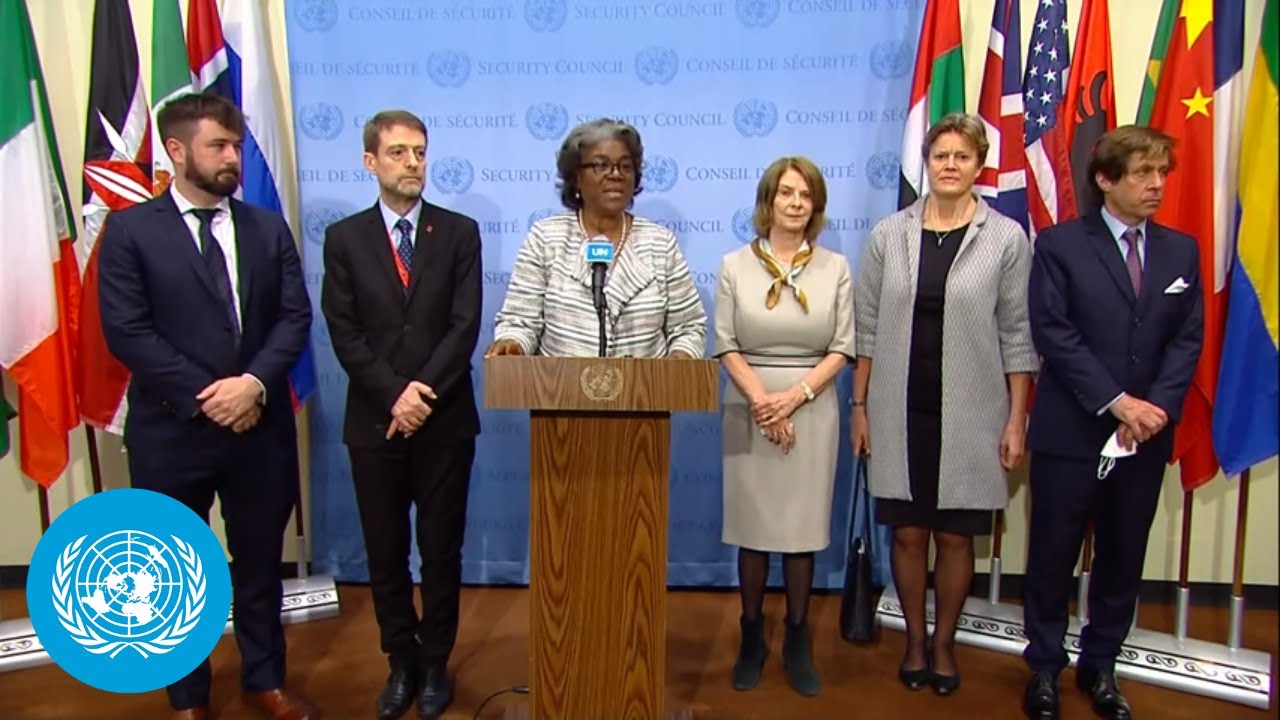 Albania, France, Ireland, Norway, UK, and US&nbsp;on Russia and Ukraine - Security Council Media Stakeout