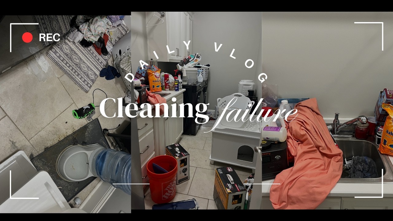 Clean With Me: New! Laundry Room Horror Show