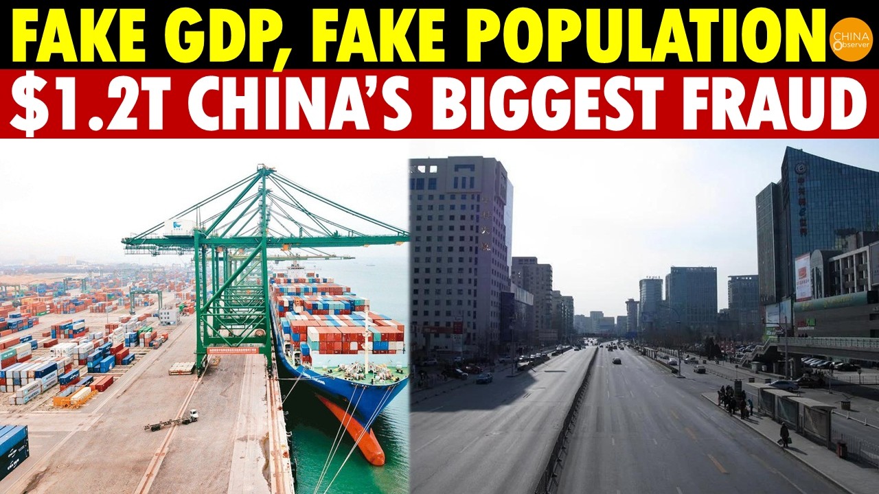 Fake GDP, Fake Population! China&rsquo;s $1.2T Trade Surplus Exposed as Biggest Fraud Ever