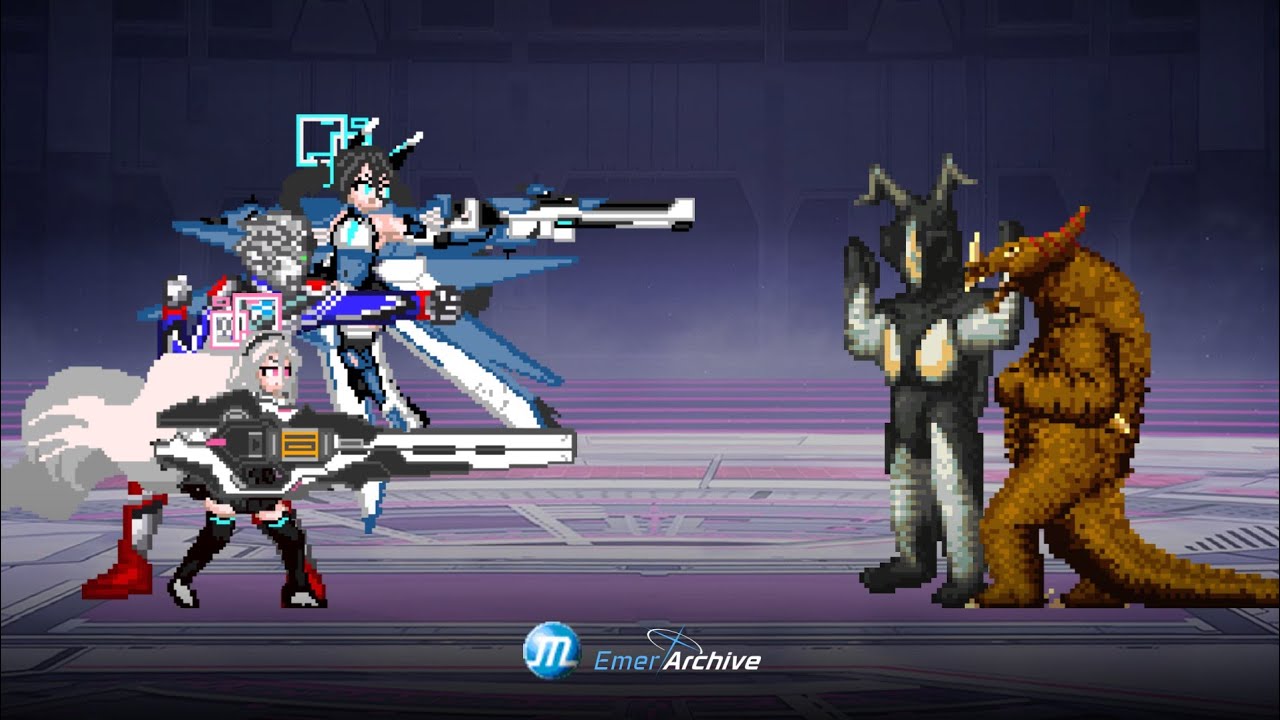 Mugen - 182: Ultraman Z & Tendou Aris vs Zetton & Gomora