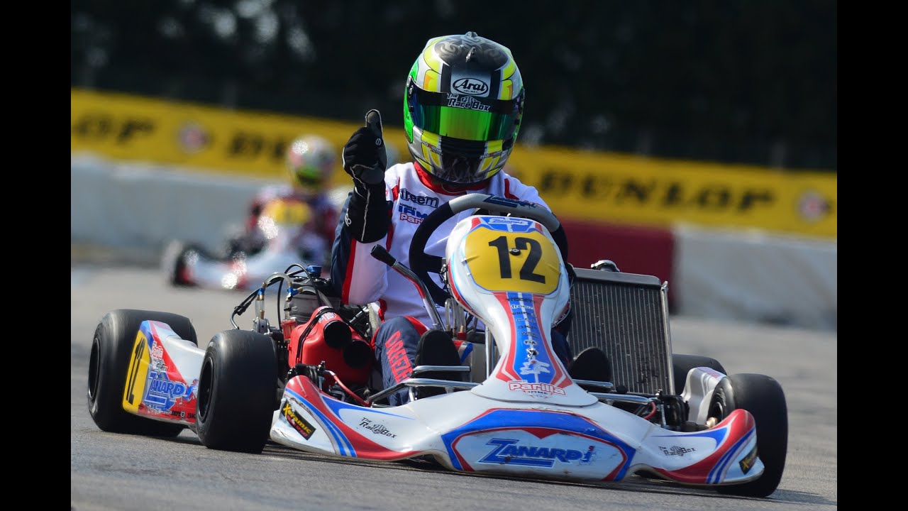 Onboard Rick Dreezen in La Conca - WSK Champions Cup