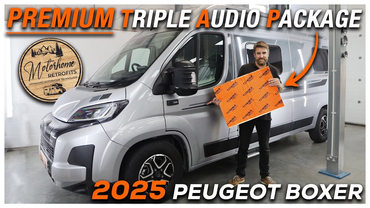 Автодом Peugeot 2025 года | Премиальный тройной аудиопакет и установка Alpine Halo 11!