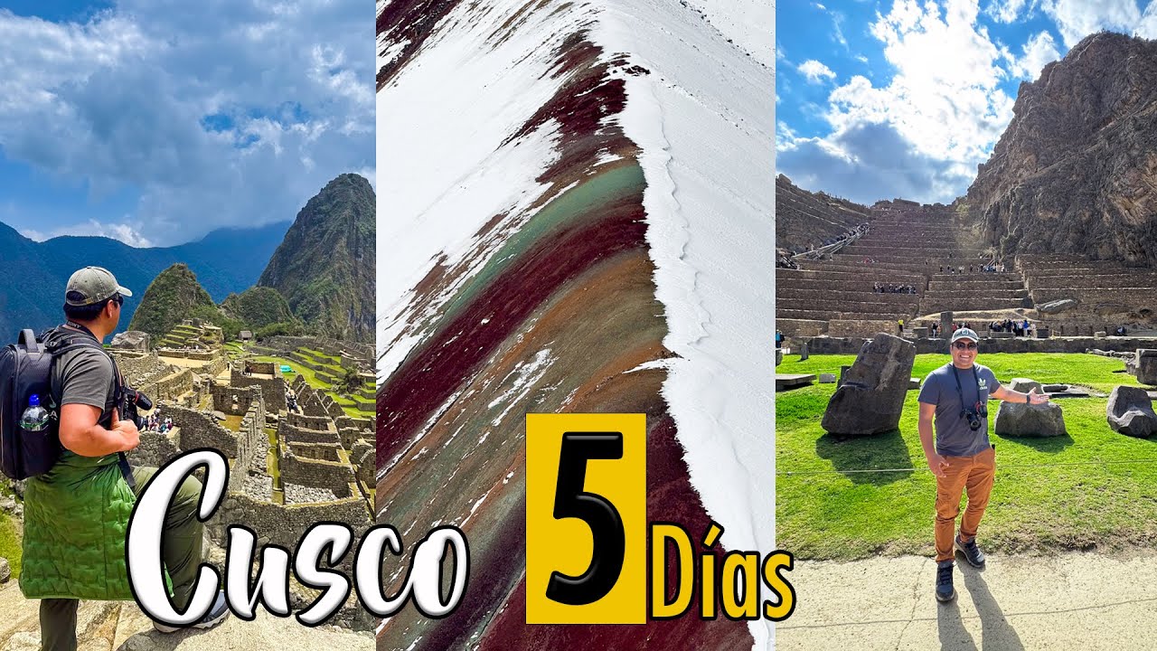 CUSCO EN 5 DÍAS | LA GUÍA PERFECTA PARA CUSCO, MONTAÑA DE 7 COLORES Y MACHU PICCHU | PEPE VLOGGER