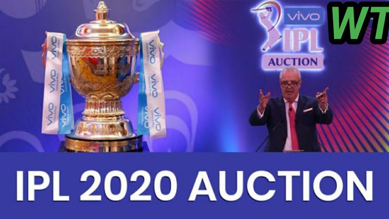 IPL Auction 2020 Players List|vivo ipl|WatchingTamil|Tamil