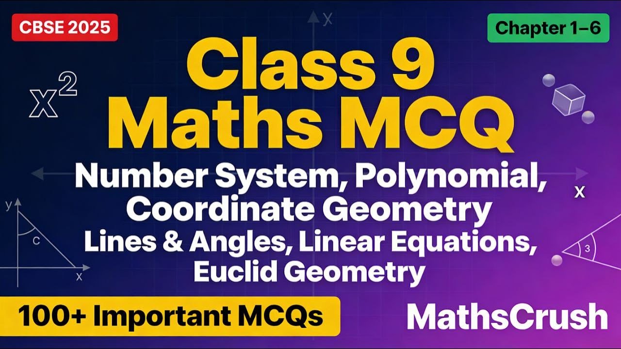 class 9 maths full revision