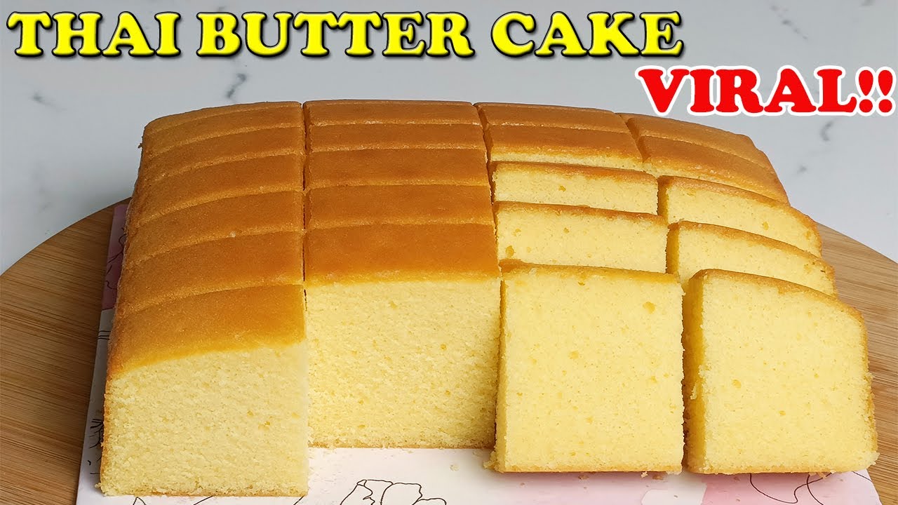 BANJIR ORDERAN BERKAT CAKE YG LAGI VIRALL!!! THAI BUTTER CAKE