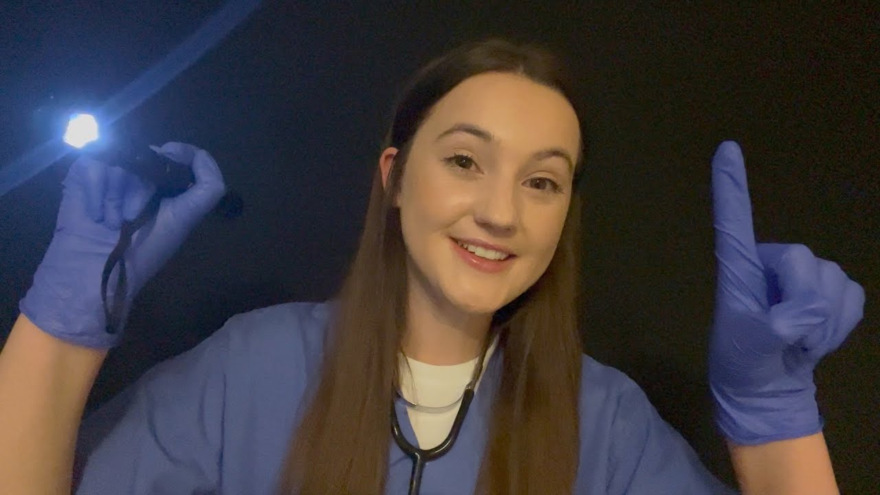 ASMR Fast 5 Minute Cranial Nerve Exam (Whispered)