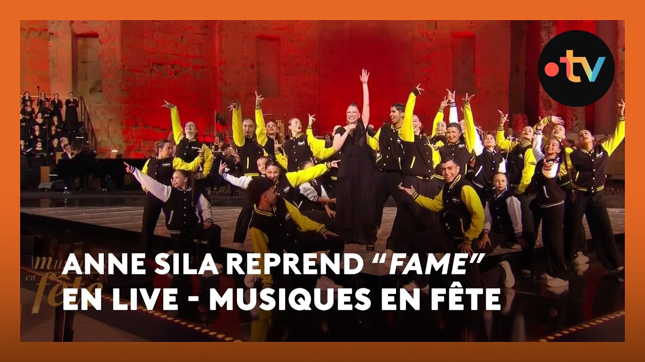 Anne Sila reprend “Fame” en live - Musiques en fête