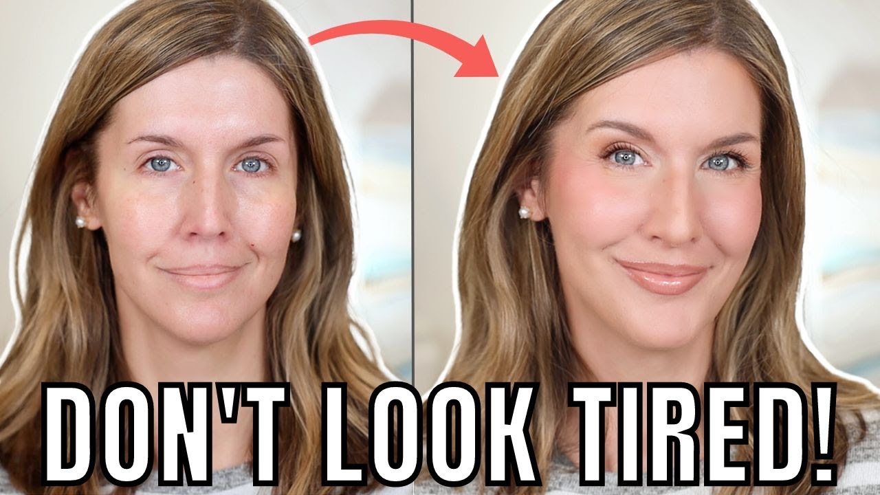 Easy Makeup For When You Feel ROUGH & TIRED | Over 40