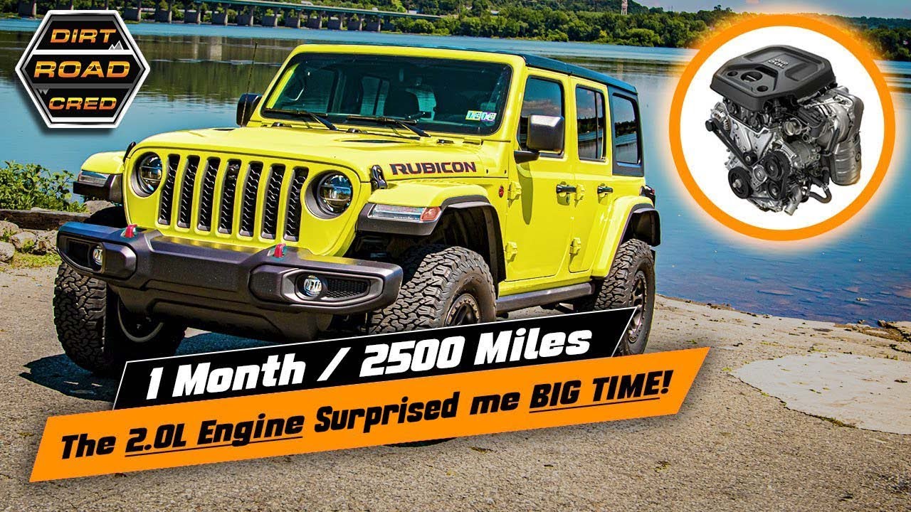 Is the 2.0L the Best Jeep Wrangler Engine? (1 Month Review)