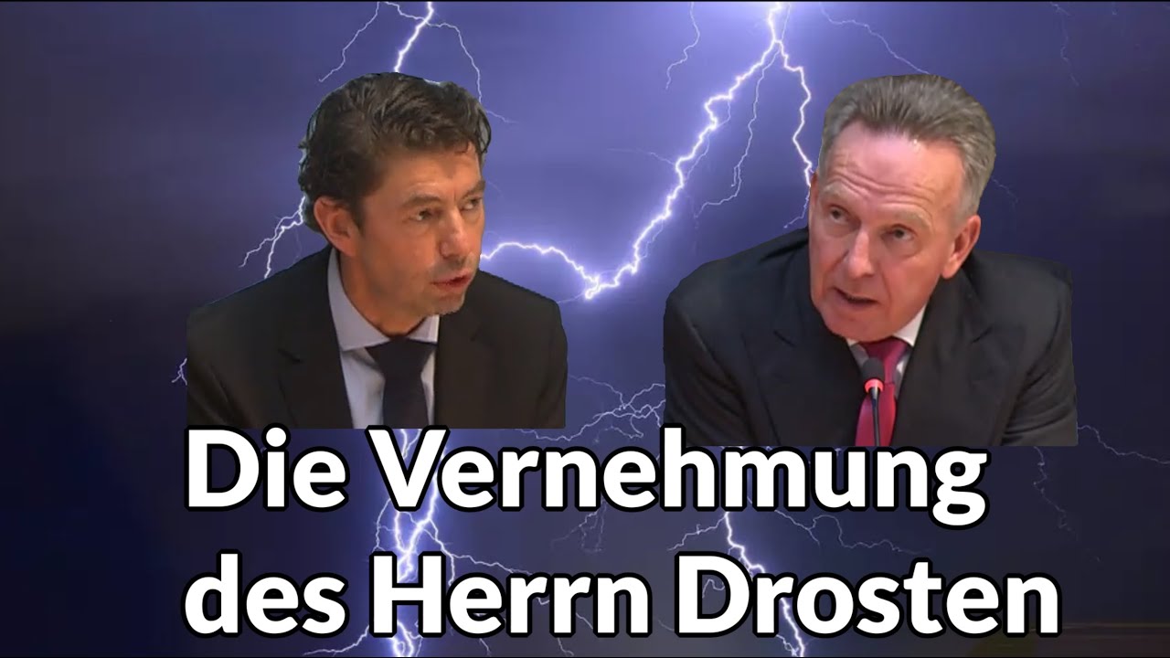 Drosten im Bundestag | Prof. Homburg