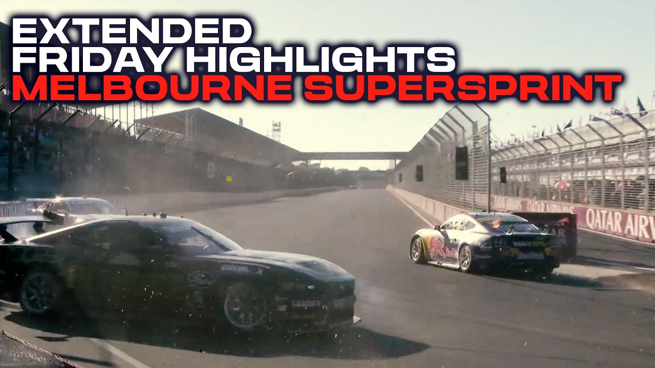 Extended Friday Highlights - Melbourne SuperSprint | 2026 Repco Supercars Championship