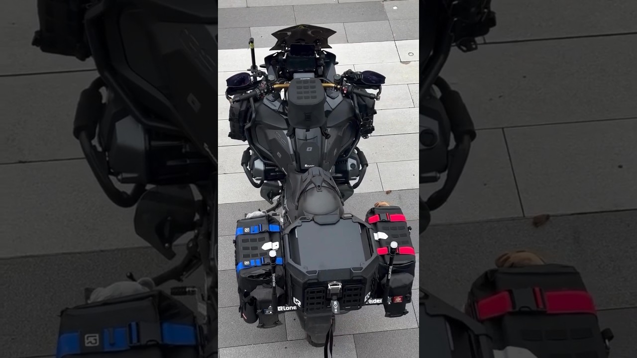 BMW R1250GS Fully Loaded #adventurebike #bmwgsa #rider #r1250gsa #r1300gsa #bikelife #exhaustsound