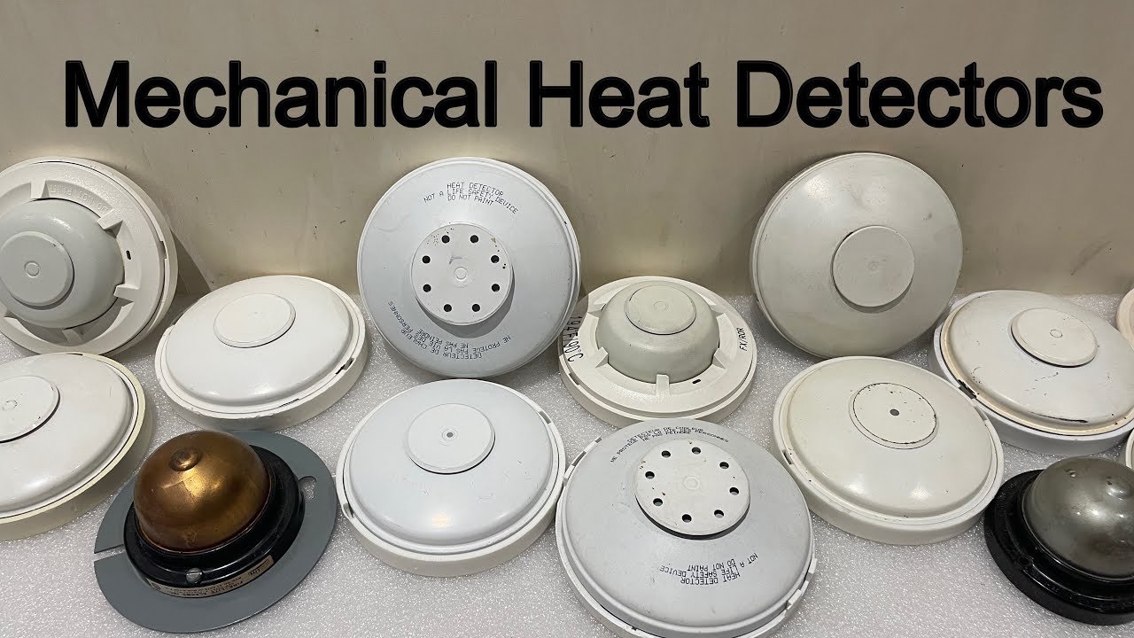 How Mechanical Heat Detectors Work | Testing Heat Detectors with Real Fire & Cutting Them Open