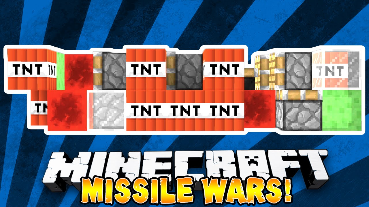 Minecraft - MISSILE WARS! #2 - w/ THE PACK!