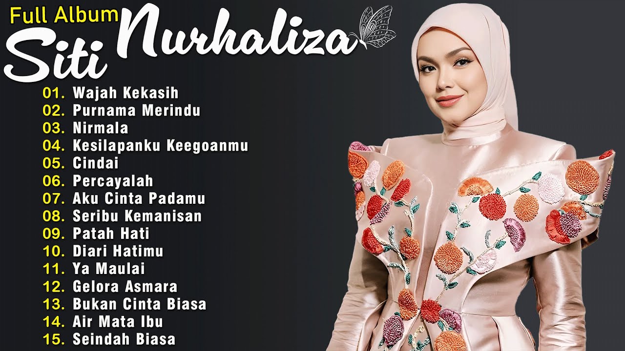 Lagu Terbaik Siti Nurhaliza Full Album 2024 || Wajah Kekasih, Cindai || Lagu Pop Malaysia Terbaik