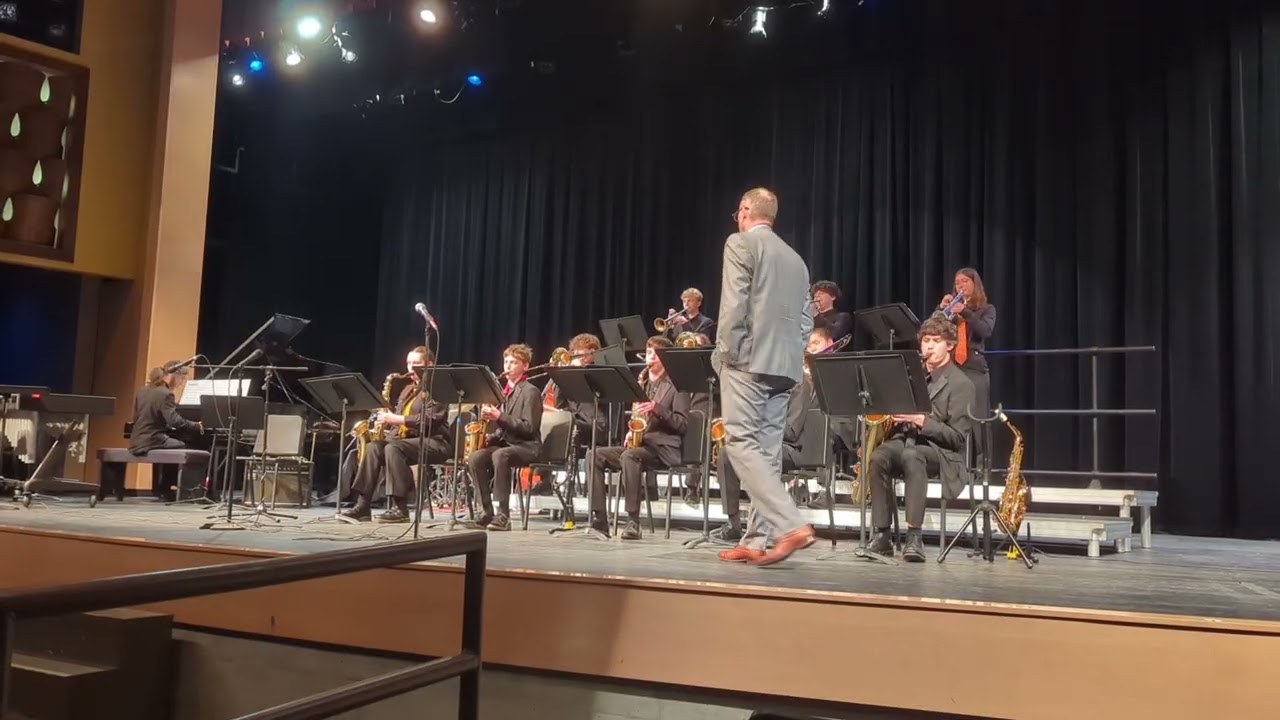 Cleveland Jazz Ensemble plays Vine Street Rumble at PIL Jazz Festival 