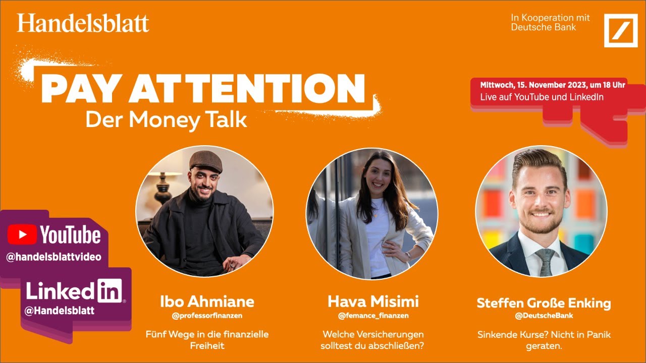 Pay Attention – Money Talk: Dein Weg zur finanziellen Freiheit