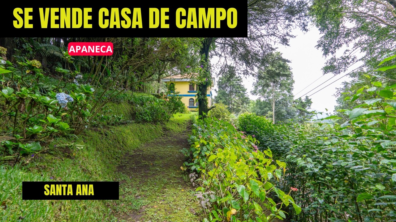 VIVE EL CLIMA IDEAL 🌿 | CASA DE ENSUEÑO EN Apaneca 🏡