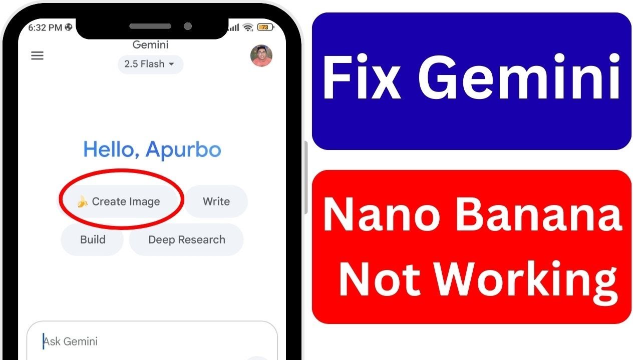 Как исправить ошибку &laquo;Google Gemini Nano Banana не работает&raquo; | Google Gemini Nano Banana не работает
