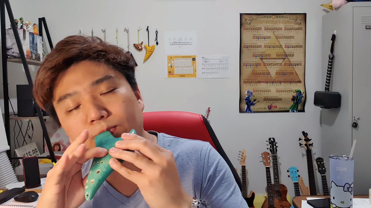 Let it go - on Luna Celta Double Soprano F ocarina