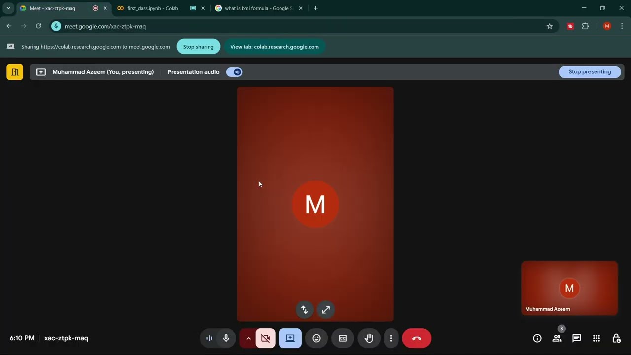 Learn how to code for BMI calculator