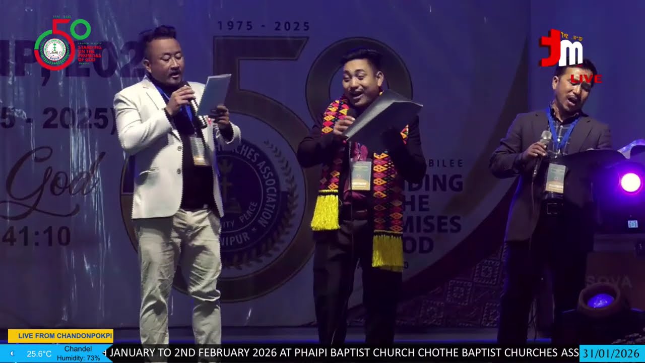 Day 2 Day-2 EVENING WORSHIP SERVICE  | Golden Jubilee Celebration cum 5TH TRIENNIAL FELLOWSHIP, 2026