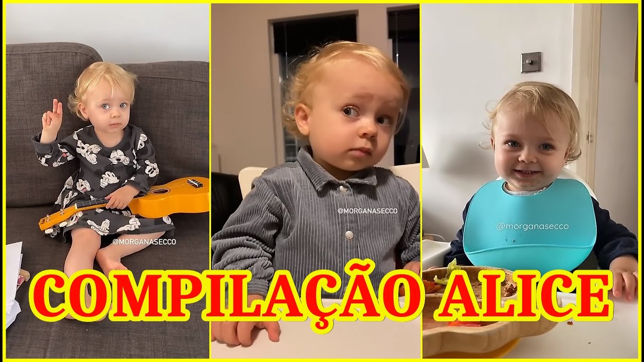 MELHORES MOMENTOS DE ALICE, A MENINA QUE FALA DIFÍCIL!