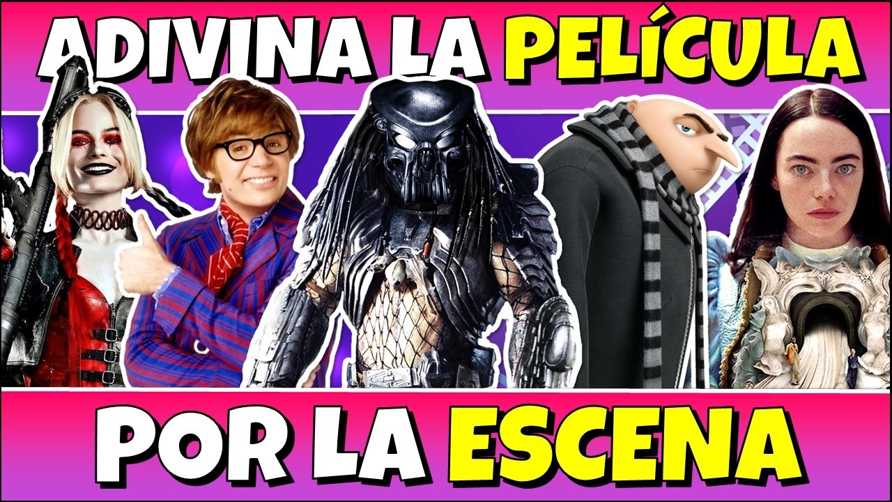 ¿Puedes Adivinar la PELÍCULA SOLO POR LA ESCENA? 🎬😎 | ¿Eres un Verdadero Cinéfilo? 🤔