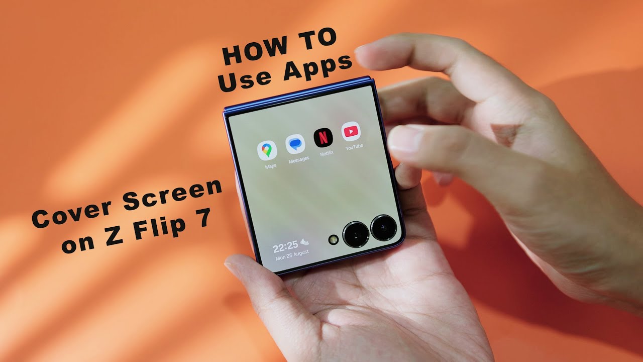 How to Use Apps on Z Flip 7 Cover Screen - EASY Tutorial