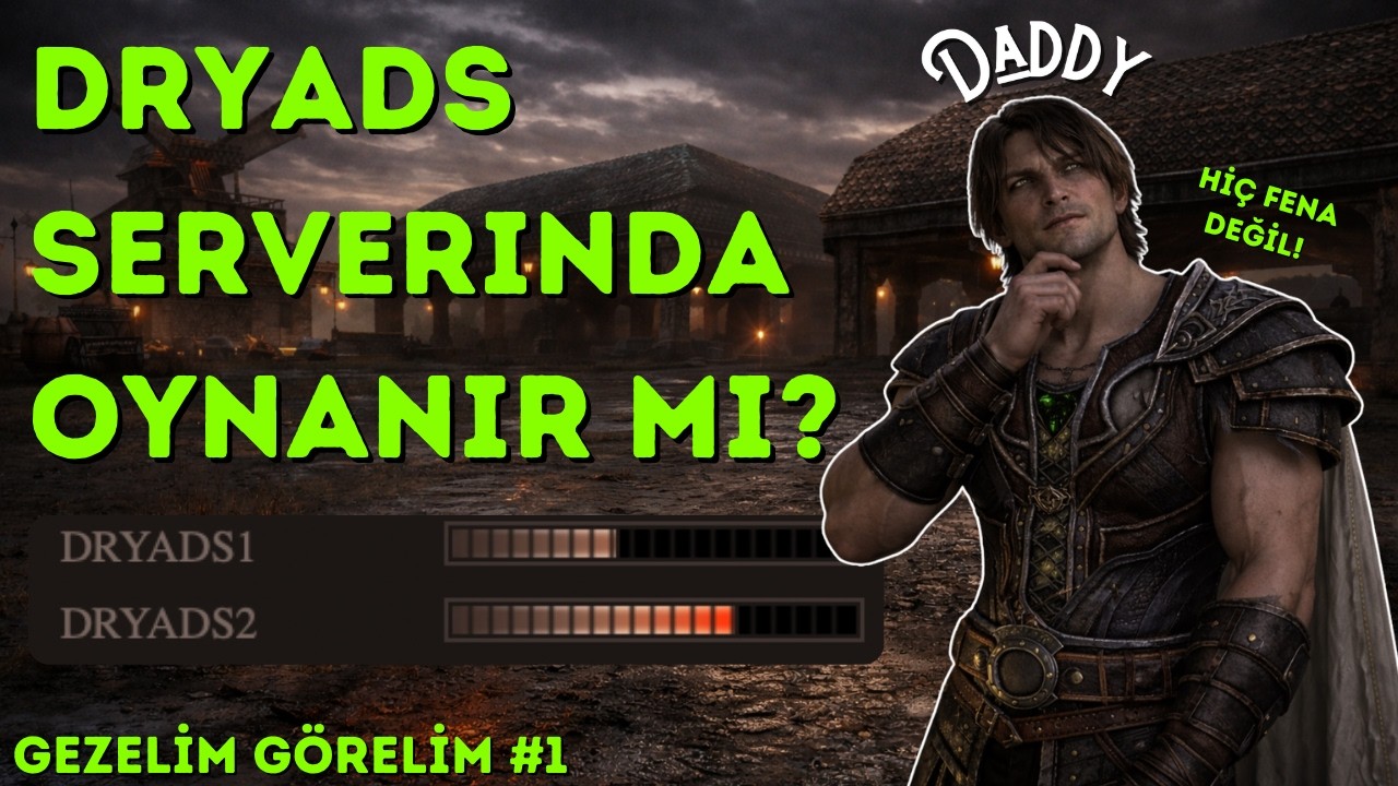 DRYADS SERVERI NE DURUMDA? OYNANIR MI? | GEZELİM GÖRELİM SERİSİ #1 | Knight Online