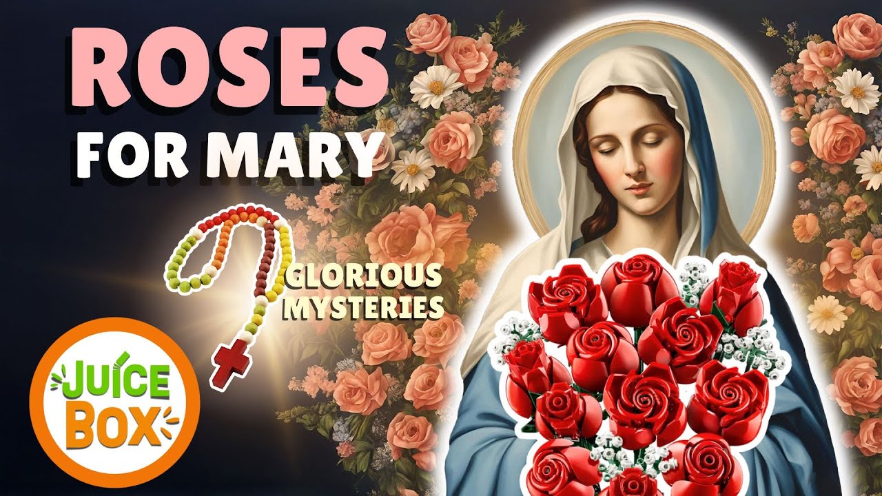 Roses LEGO Build and Prayer for MARY! Glorious Mysteries.