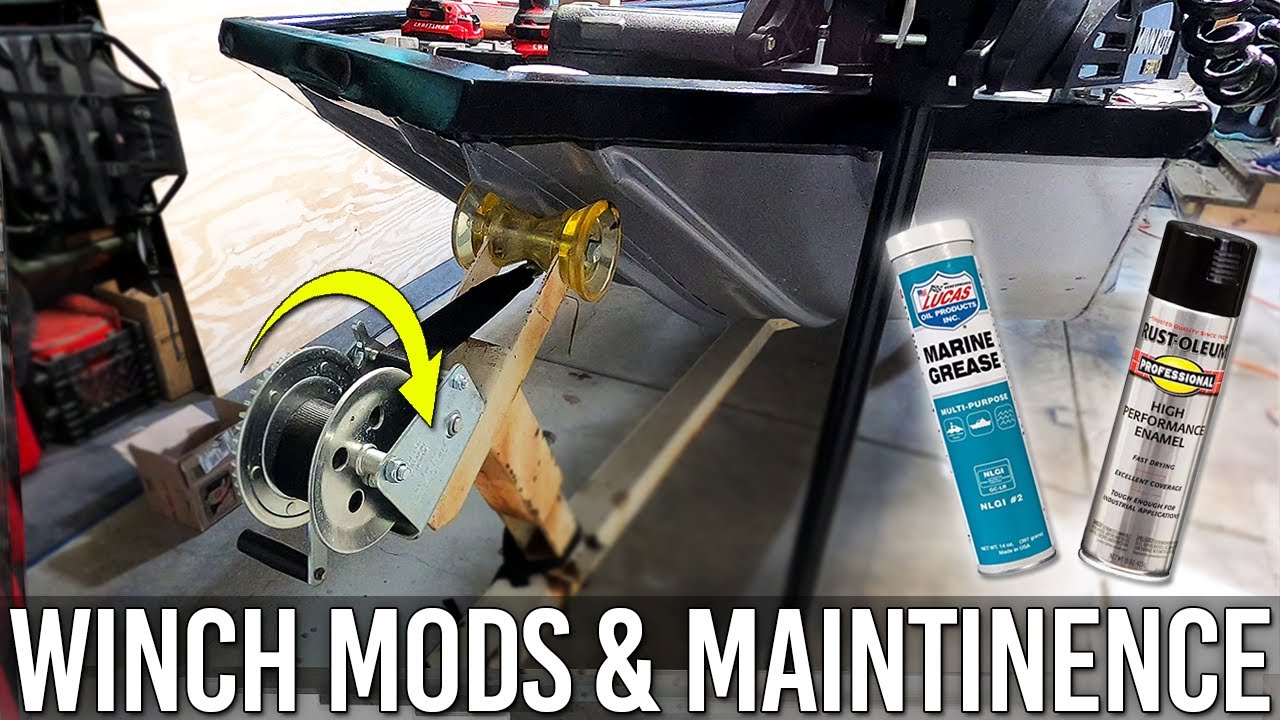 HOW TO SWITCH BOAT WINCH HANDLE | Mods Maintenance Grease