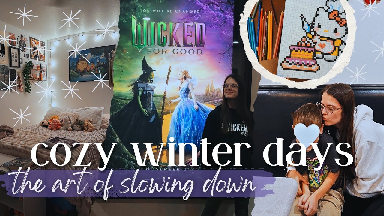 DAYS IN MY LIFE ✨ wicked: for good, 2026 vision board, hauls, getting my life together
