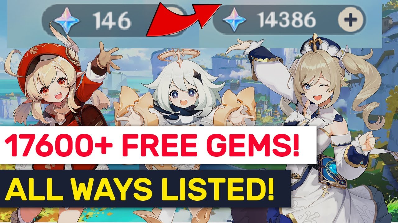 How To Get 17600+ Primogems As F2P! Ways & Methods Listed! | Genshin Impact