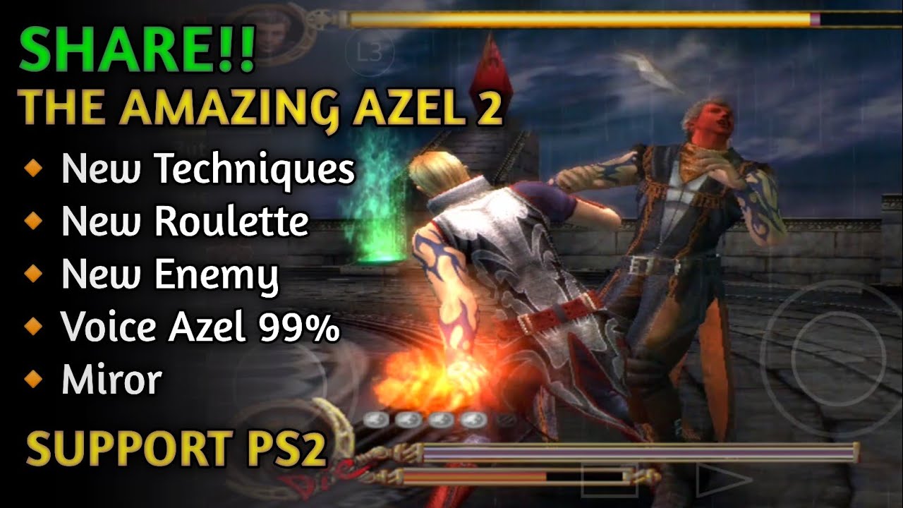RILIS!! THE AMAZING AZEL 2 || MOD GOD HAND PS2