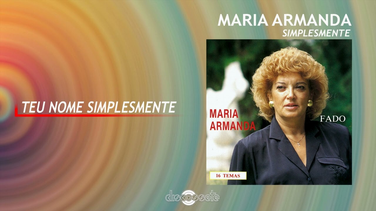 Maria Armanda - Teu nome simplesmente (Art track)