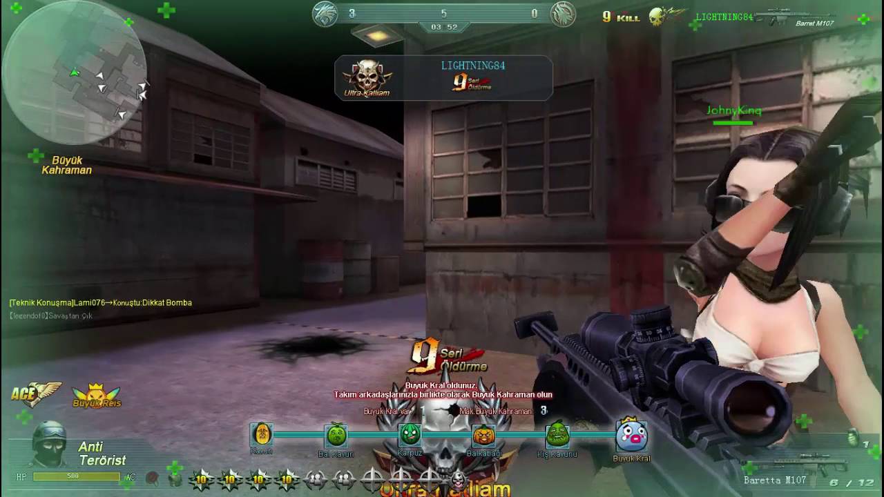 First Blood LIGHTNING84 Yeni Modda Sniper Kullanma Keyfi [Vine İ&ccedil;erir]