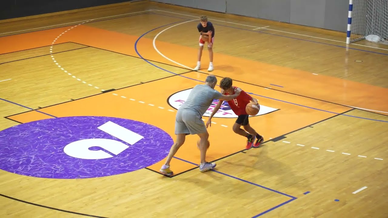 Basketball skills practice by Jay Sarin