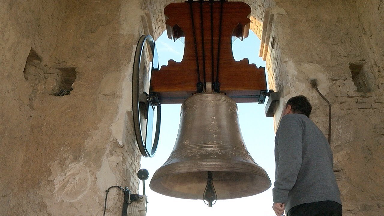 Las primeras campanadas de la Nueva Campana de la Iglesia San Juan Bautista de Archena.