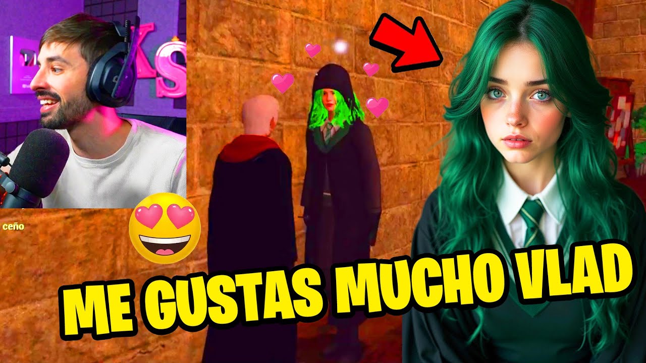 ESTA CHICA ESTA ENAMORADA DE VLAD (CHOCOBOMON) 😍| NOX RP | HARRY POTTER | #noxrp #garrymod